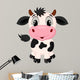 Cute cow cartoon 