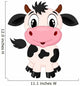 Cute cow cartoon 