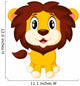 Cute lion cartoon 