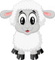 Cute sheep cartoon 