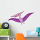 Happy Pterodactyl Cartoon Wall Decal