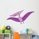 Happy Pterodactyl Cartoon Wall Decal