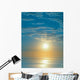 Blue Sunrise Wall Mural