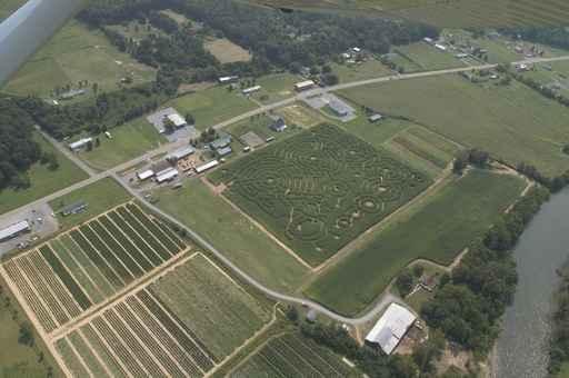 Farmland from Air Wall Decal
