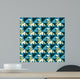 Retro Abstract Seamless Pattern Wall Decal Design 2