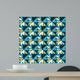Retro Abstract Seamless Pattern Wall Decal Design 2