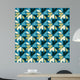Retro Abstract Seamless Pattern Wall Decal Design 2