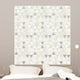 Seamless Triangle Pattern Texture Wall Decal Design 1
