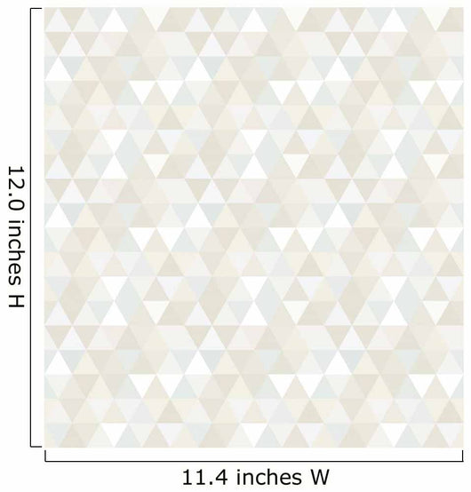 Seamless Triangle Pattern Texture Wall Decal Design 1