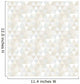 Seamless Triangle Pattern Texture Wall Decal Design 1