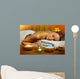Beautiful woman having massage. Wall Mural