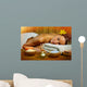 Beautiful woman having massage. Wall Mural