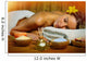 Beautiful woman having massage. Wall Mural