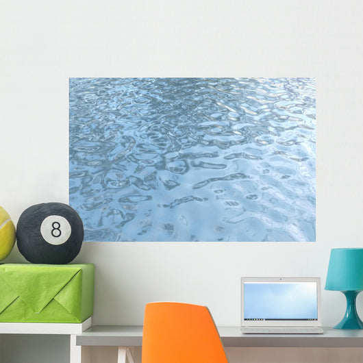 blue water. ripples texture 