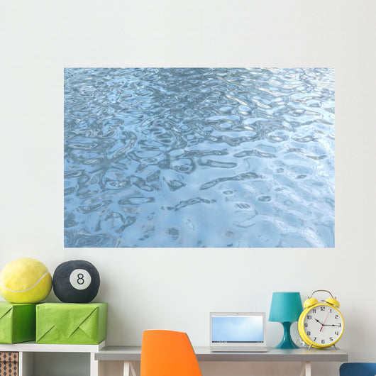blue water. ripples texture 