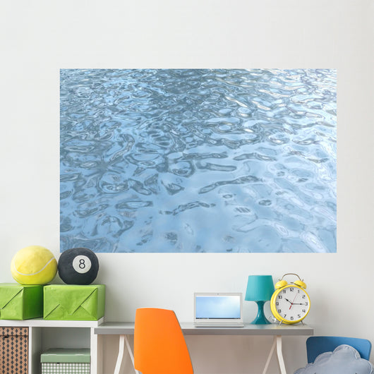 blue water. ripples texture 