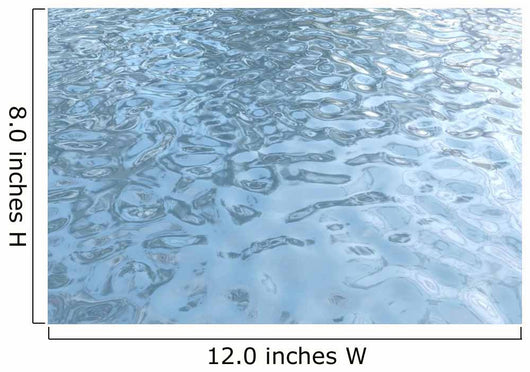 blue water. ripples texture 