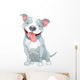 Pit Bull Dog Wall Decal