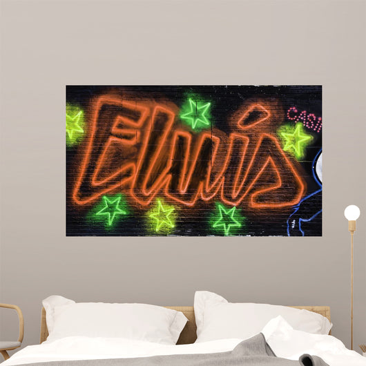 Elvis Wall Mural