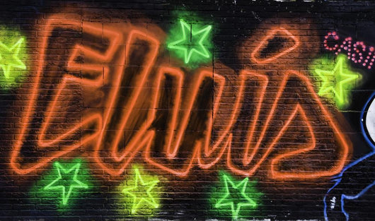 Elvis Wall Mural