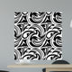 Black and White Seamless Wall Decal
