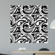 Black and White Seamless Wall Decal