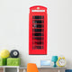 Red Telephone Box on White 