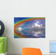 Clouds Sky and Rainbow in the Ocean Wall Mural