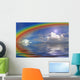 Clouds Sky and Rainbow in the Ocean Wall Mural