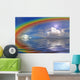 Clouds Sky and Rainbow in the Ocean Wall Mural