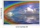 Clouds Sky and Rainbow in the Ocean Wall Mural