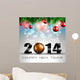 2014 New Year Colorful Background 