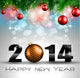 2014 New Year Colorful Background 