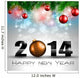 2014 New Year Colorful Background 