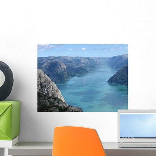 Deep Lysefjord Norway Wall Decal