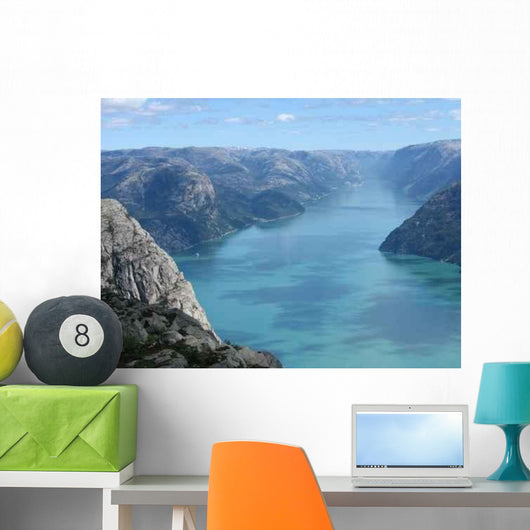 Deep Lysefjord Norway Wall Decal