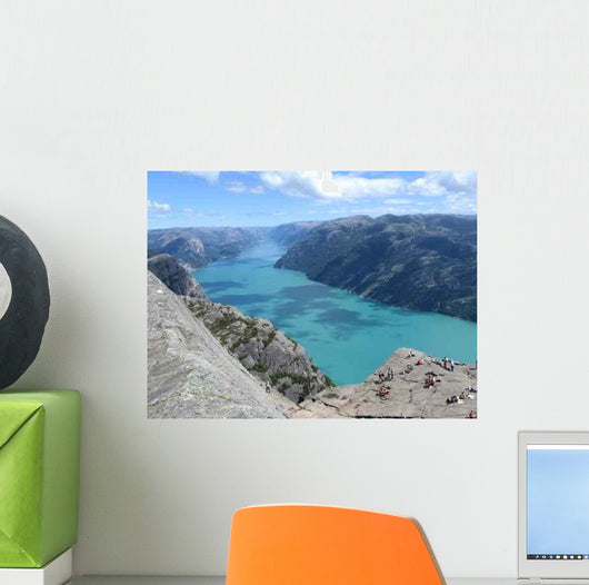 Aussicht Vom Prekestolen Wall Decal