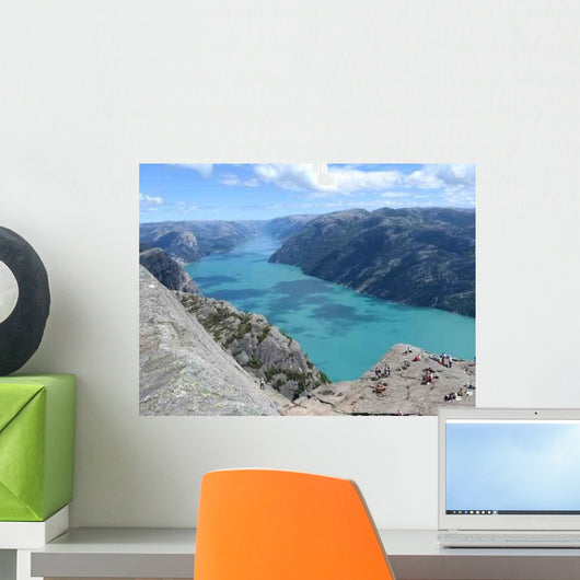 Aussicht Vom Prekestolen Wall Decal
