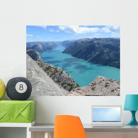 Aussicht Vom Prekestolen Wall Decal