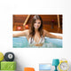 Beautiful woman in a spa 