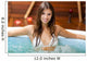 Beautiful woman in a spa 