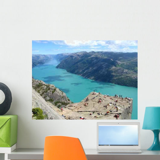 Prekestolen2 Lysefjord Wall Decal