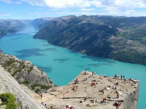 Prekestolen2 Lysefjord Wall Decal
