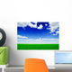 Field and Clouds Wall Decal Design 2
