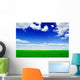 Field and Clouds Wall Decal Design 2