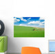 Green Field and Beautiful Wall Decal Design 2