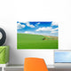 Green Field and Beautiful Wall Decal Design 2