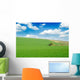 Green Field and Beautiful Wall Decal Design 2