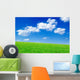 Green Field Wall Decal Design 2
