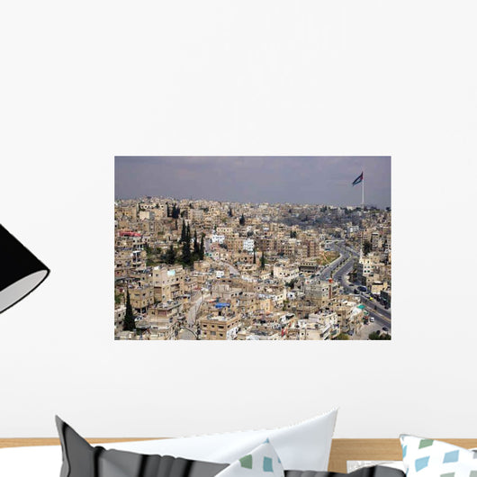 Chaotic City Wall Decal
